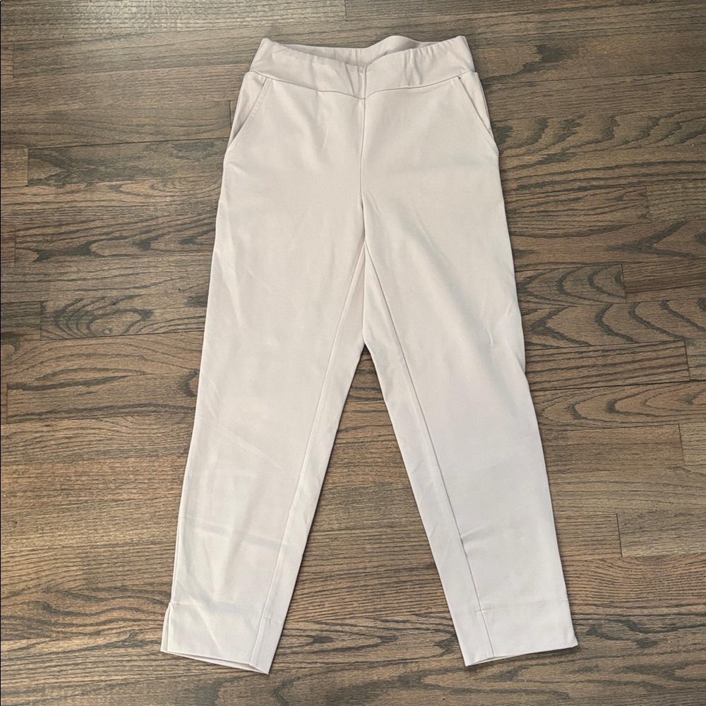 Rachel Zoe Women's Cropped Beige Pants